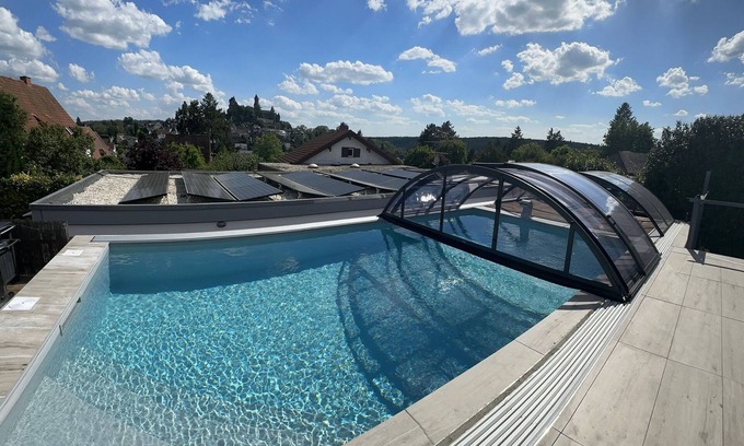 Braunfels Apartamento | 4 estrellas - Casa de vacaciones Schlossblick Braunfels - Apartamentos de cuatro estrellas Schlossblick con spa