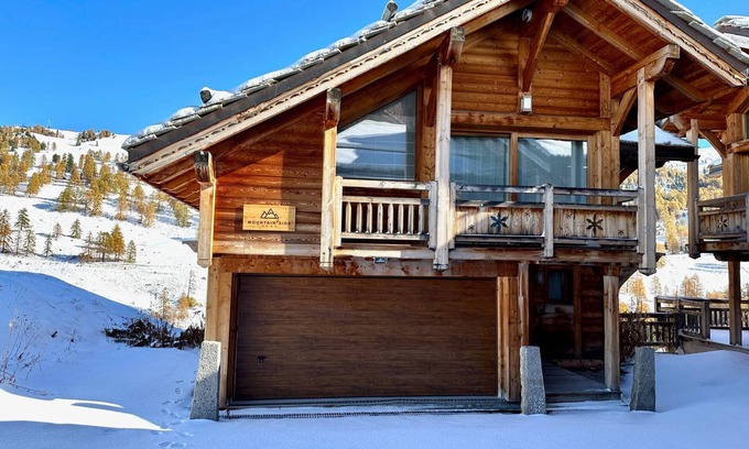 Les Claux Chalet De Esquí | Chalet 4* de Lujo con Jacuzzi y Sauna