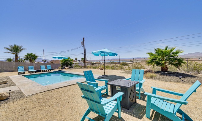 Lake Havasu City Casa | 4 Mi to London Bridge Beach: Family Home w/ Pool!