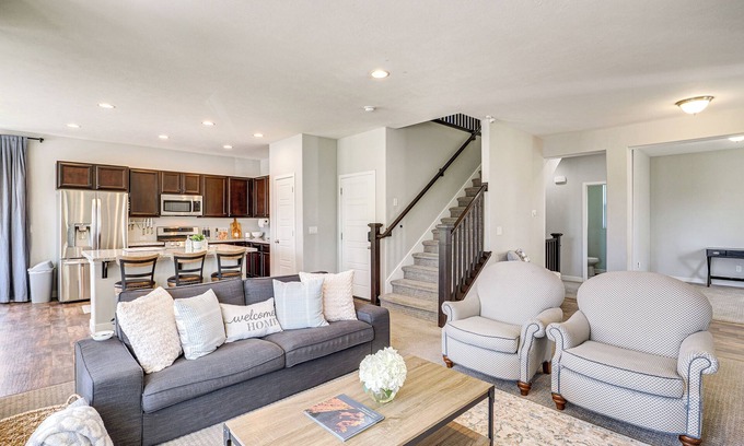 West Jordan Casa | Utah Family Home: Pool & Tennis Court Access