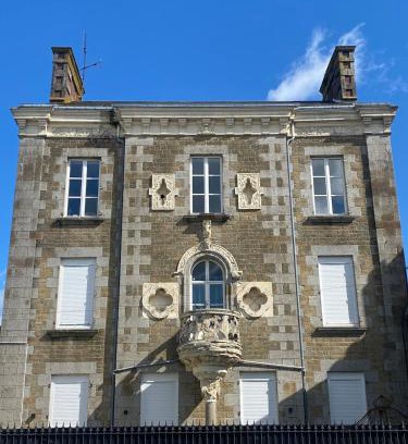 Le Bourg Apartamento | 4 pièces 90 m2 5 lits Wifi dans Maison de Maître