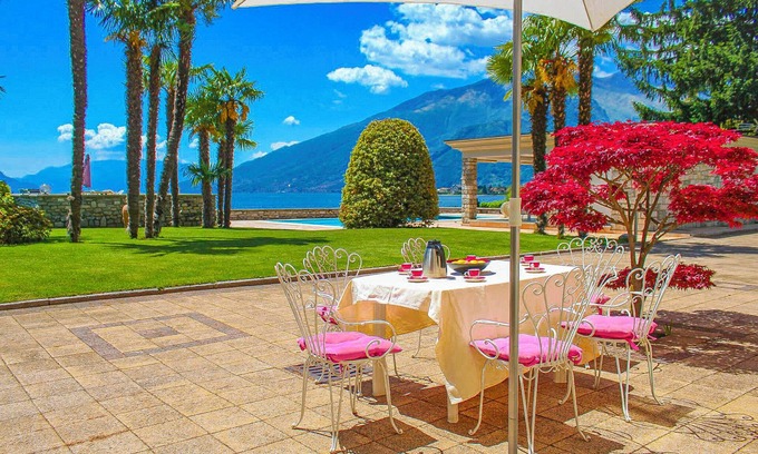 Domaso Apartamento | 4-room apartment with pool, terrace, sunbathing area and lake access