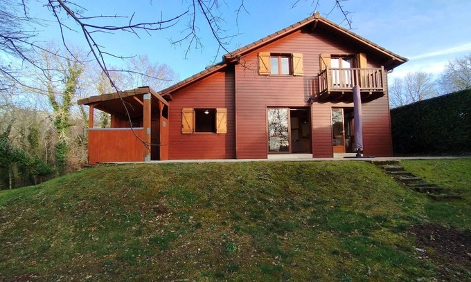 Lachapelle-Auzac Chalet De Esquí | Auzacoise 4 estrellas entre golf y bosque