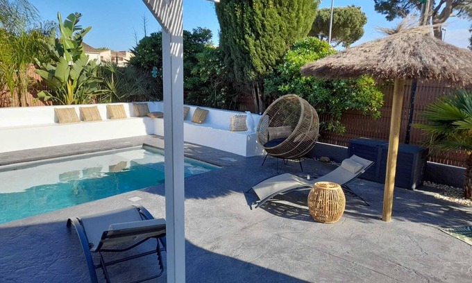 Sainte-Marie-Plage Villa | 4-star hut villa