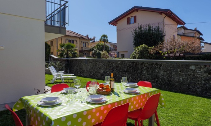 Verbania Casa | 4-zimmer-haus mit Garten und Balkon in Zentraler und Sonniger Lage