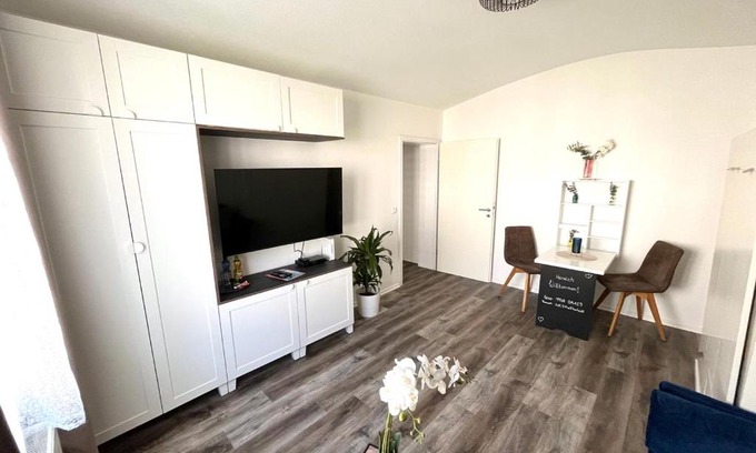 Chemnitz Apartamento | 40 qm Appartment Parkplatz, Balkon,Netflix, Prime