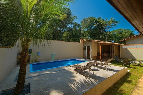 Boraceia Casa | 400 m te Separam das Areias da Praia de Boraceia, casa com piscina aquecida para ate 12 pessoas