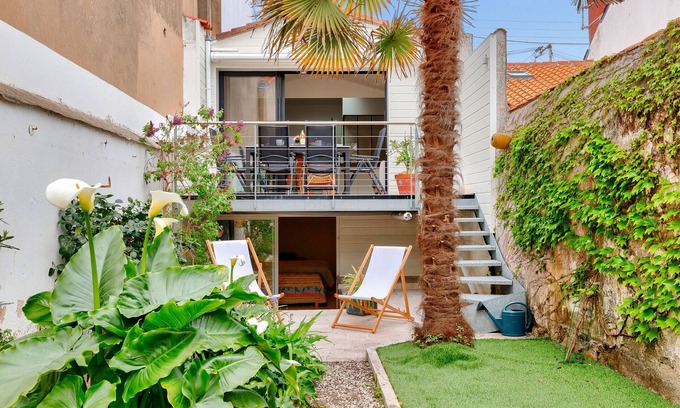 Les Sables d'Olonne Chalet De Esquí | A 400m de la playa - casa con jardín