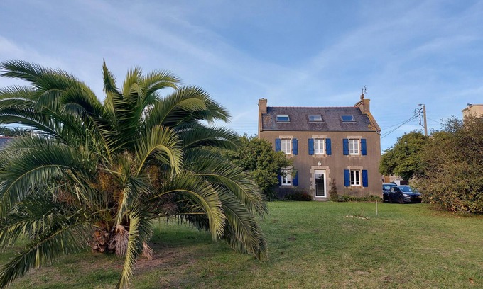 Plouguerneau Chalet De Esquí | A 400m de la playa, encantadora casa para 7