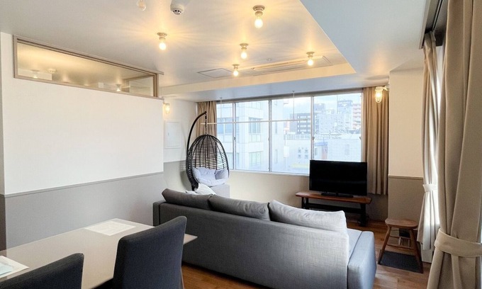 Kawara Machi Apartamento | 402 50 standard room with kitchen accommodates / Takamatsu Kagawa