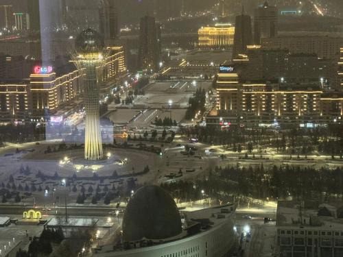 Nur-Sultan Apartamento | 41-40 этаж Отель Bon Dian