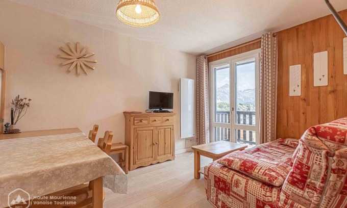 Aussois Apartamento | 41 m² Apartamento ∙ 1 habitación ∙ 5 huéspedes