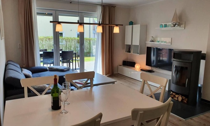 Burg auf Fehmarn Apartamento | 42 Ferienwohnung im Birkenweg 1c EG