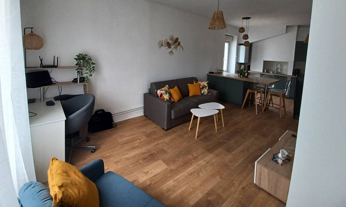 Begles Apartamento | 44M2 apartment renovated just 4 minutes from Bègles train station