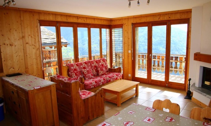 Nendaz Apartamento | 45 m² Apartamento ∙ 1 habitación ∙ 4 huéspedes