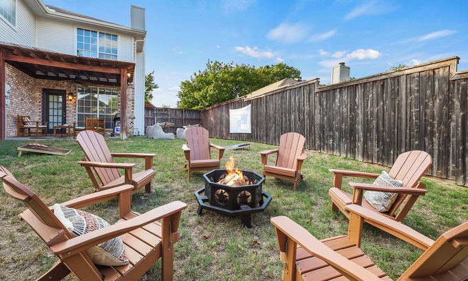Frisco Casa | 4BD Home - Backyard, Games - Toyota Stadium Nearby