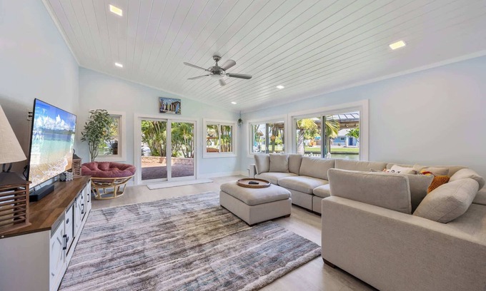 Cocoa Beach Casa | 4BR/2.5BA Waterfront Oasis w/Pool & Dock