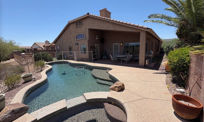 Serenidad Casa | 4BR/2.5BA with Pool, Grill & Stunning Mountain Views - Catalina Foothills Tucson