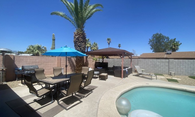 Mesa Grande Casa | Casa 4BR / 2BA junto al Cubs Park y cerca de ASU
