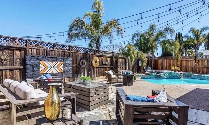 Oakley Casa | 4BR Pool Oasis | Hot Tub + Firepit