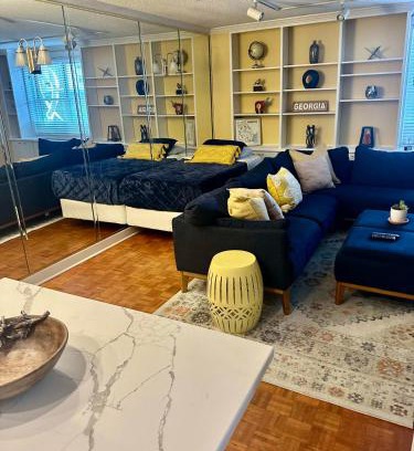 Downtown Atlanta Apartamento | 4J Cozy One Bedroom Condo Downtown Hotel District