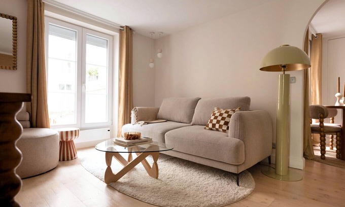 Gaillon Apartamento | 4P/1BR - Fully Renovated ~ Step from Place Vendôme