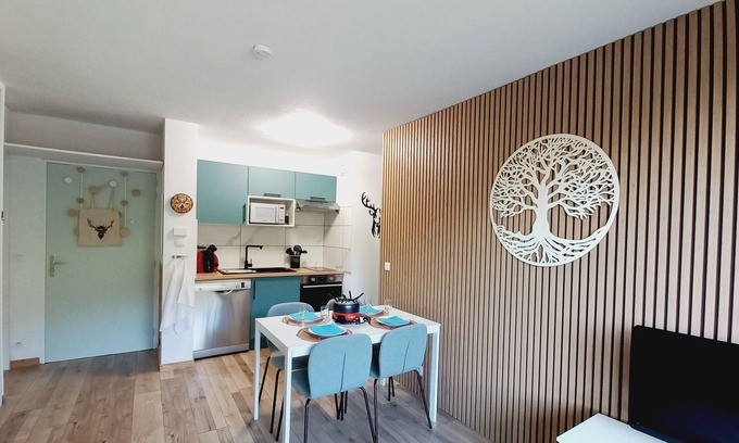 Saint-Francois-Longchamp Apartamento | 5/7 person apartment at the foot of the slopes