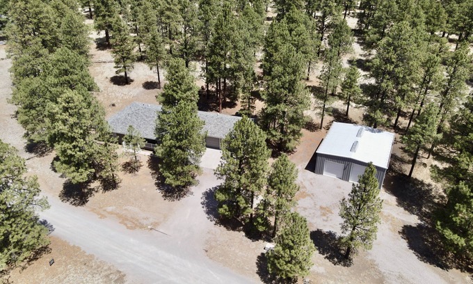 Flagstaff Cabina | 5 Acres - Hot Tub - King Bed Suites - Ping Pong - Pool - 9 Hole Disc Golf