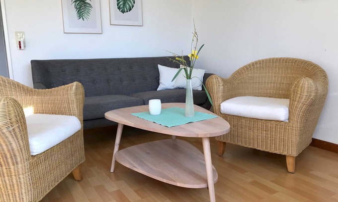 Bockholm Apartamento | 5 Apartment at the pond 55m² - Gästehaus Käte Petersen