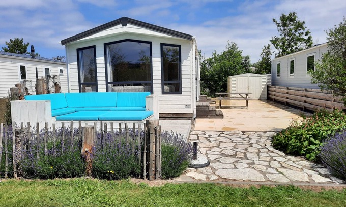 Petten Chalet De Esquí | 5. Beachhouse, 1km from Sea, Swimming Pool, Playground, Camping