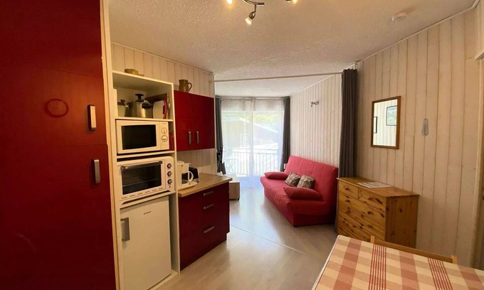 Bareges Apartamento | Ferienwohnung 5 Betten im Zentrum von Barèges