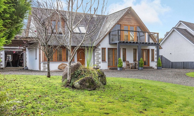 Stronmilchan Cabaña | Alojamiento de 5 habitaciones en Dalmally, near Taynuilt