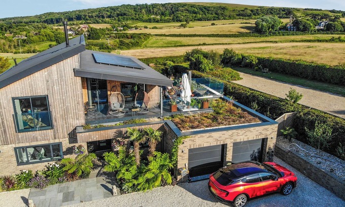 Totland Bay Cabaña | Alojamiento de 5 habitaciones en Totland