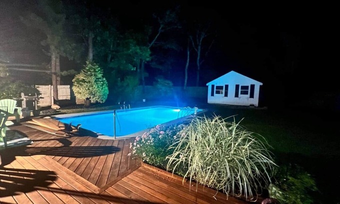 South Orleans Casa | 5-bedroom Cape with a pool and yard games.