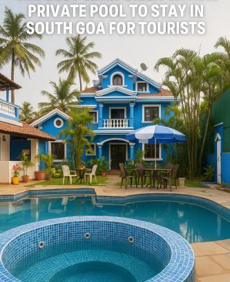Colva Apartamento | 5 BHK Villa with private pool, Goa Garden Resort, South Goa