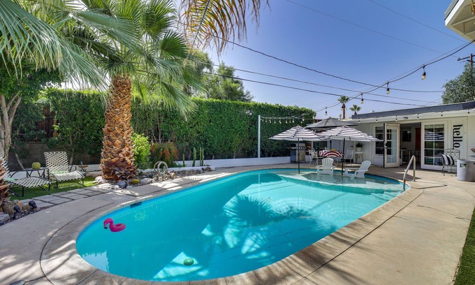 Palm Desert Apartamento | ¡NUEVO! Palm Desert Casita w / Pool - 1 Mi. al paseo