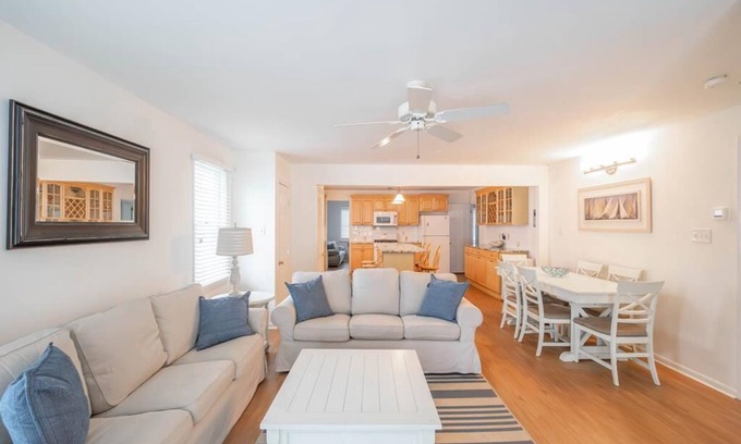 Dennisville Casa | 5 houses from the beach! This charming first floor unit offers the ultimate coastal living experience!