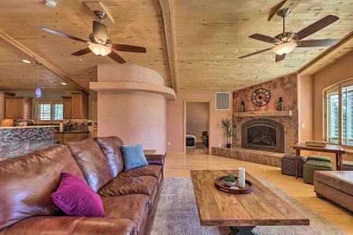 Prescott Heights Casa | 5 Mi to Butte Creek Trail Prescott Home with Deck!