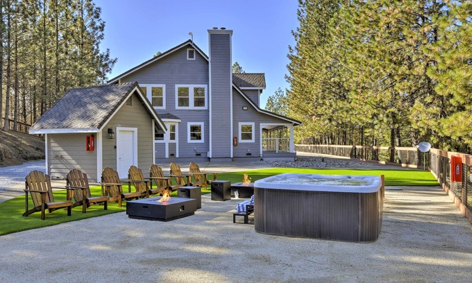 Placerville Casa | 5 Mi to Dtwn: Placerville Escape w/ Outdoor Oasis