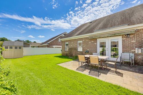 Rocky Mount Casa | 5 Mi to Rocky Mount Mills Modern Retreat with Patio