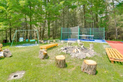 Mongaup Valley Casa | 5 Mi to Swinging Bridge Reservoir Cabin with Porch!