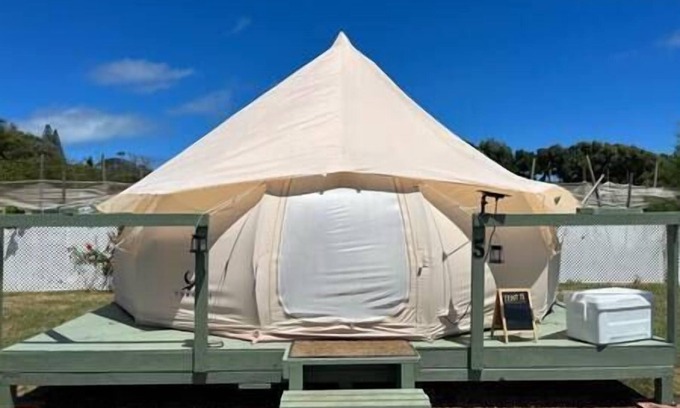 Laie Apartamento | #5 North Shore Oahu Camping / Glamping Tent Laie