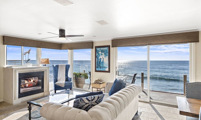 Laguna Beach Villa | 5 Seychelles, Spectacular ocean views, direct beach access, the Oceanfront Villa with loft (E)