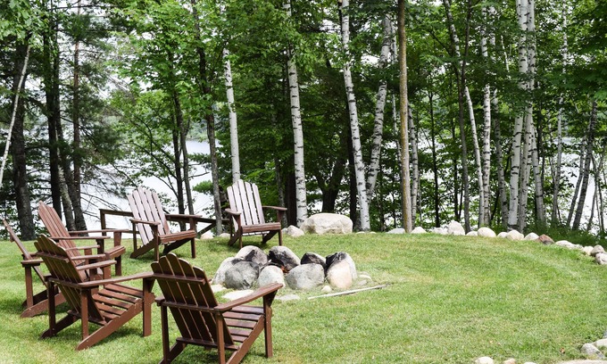 Aitkin Cabina | Custom Casa de vacaciones en el pintoresco lago Cerca de Mille Lacs