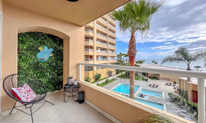 Playa Encantada Condominio | 5 Estrellas-LaJollaRealCondominiosPiscinasYAccesoALaPlaya-Rosarito