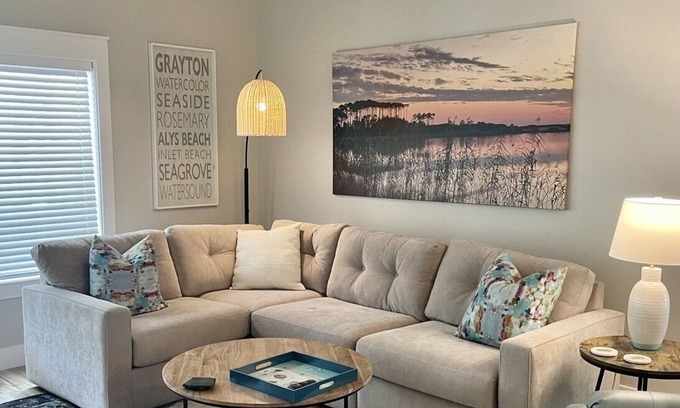 Seagrove Beach Cabaña | 5 Star New cottage in Old Seagrove. Small heated pool. Close to beach!