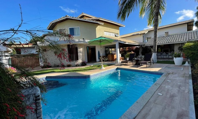 Canto do Mar Casa | 5 suites 3 min walk to the best beach in Guarajuba