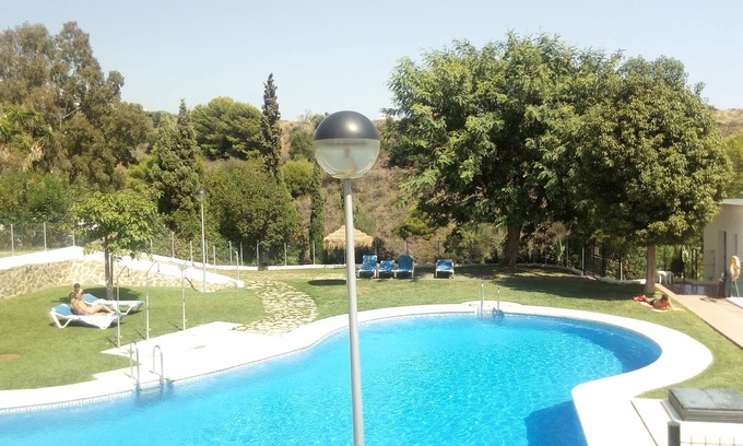 La Capellania Apartamento | 6" to beach, terrace view, 2pool, garden, tenis,AC, parking free.Services/price!