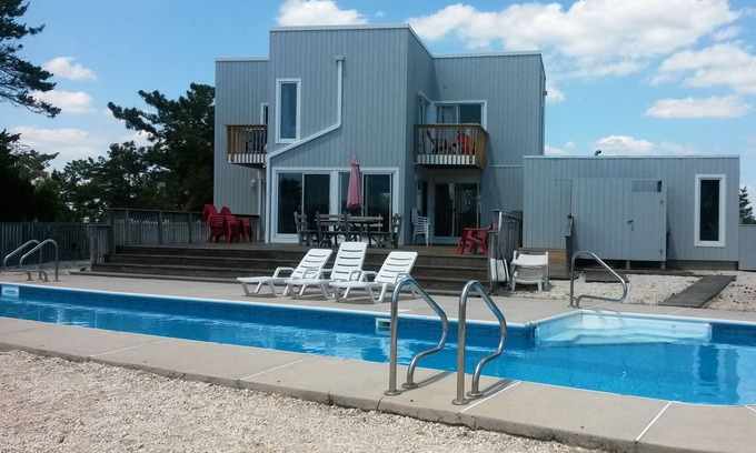 Loveladies Casa | 50 pies sobre el agua-piscina-SLP 10-Pet amable, 4 Bedroom- por el propietario
