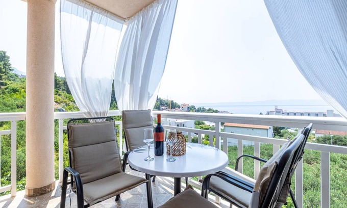 Tucepi Apartamento | 50 m² Apartamento ∙ 1 habitación ∙ 4 huéspedes